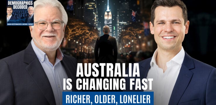 How Australia is Changing: Richer, Older, Lonelier